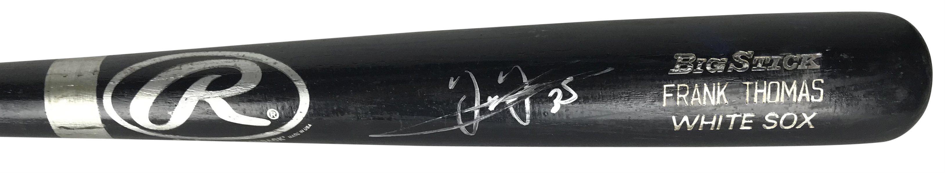 Frank Thomas Game Used & Signed 1999 White Sox 460B Baseball Bat MEARS Perfect A-10!