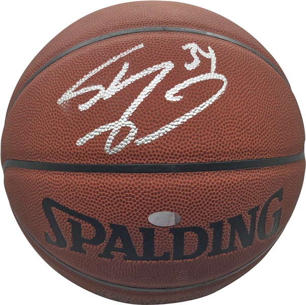 Shaquille ONeal Signed NBA I/O Basketball (JSA)
