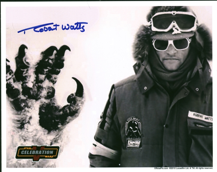 Star Wars: Robert Watts Near-Mint Signed 8" x 10" Photograph (Beckett/BAS)