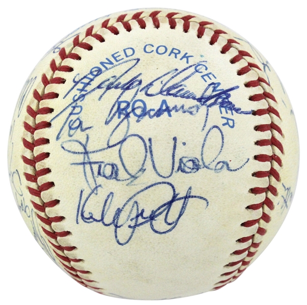 1987 Minnesota Twins (World Series Champs) Team Signed OAL Baseball w/Puckett, Viola, etc. (20 Sigs)(PSA/DNA)