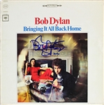 Bob Dylan Signed Album "Bringing It All Back Home" - Beckett/BAS Graded GEM MINT 10!