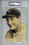 Lou Gehrig Boldly Signed New York Yankees 5" x 7.5" Photograph (PSA/DNA Encapsulated)