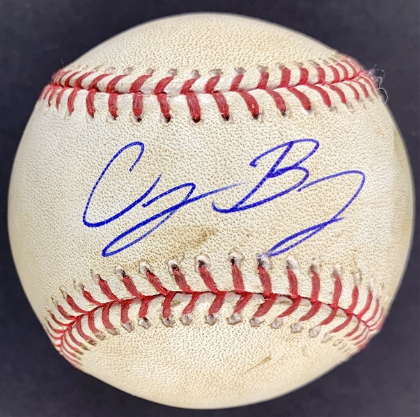 Cody Bellinger Signed & Game Used ROY 2017 OML Baseball During 9th Career Home Run Game! (PSA/DNA & MLB)