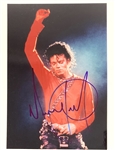 Michael Jackson Signed 8" x 10" Color Photo (Beckett/BAS)
