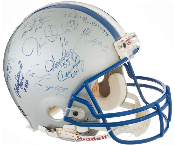 Heisman Trophy Winners Multi-Signed PROLINE Helmet w/ Walker, Davis & Others! (Beckett/BAS)