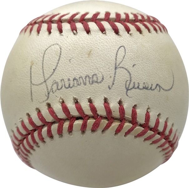 Mariano Rivera Rare Rookie-Era Single Signed OAL Budig Baseball (PSA/DNA)