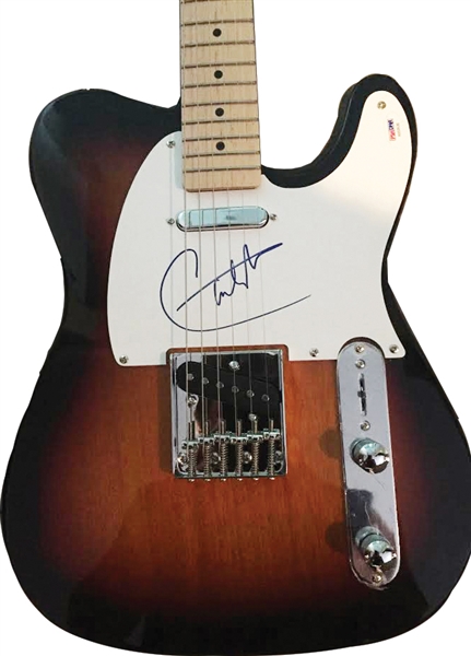 Santana ULTRA-RARE Signed Telecaster Style Guitar (PSA/DNA)