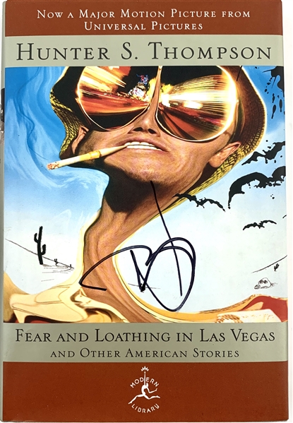 "Fear and Loathing In Las Vegas" Multi-Signed Hardcover Book w/ Hunter S. Thompson, Johnny Depp & Ralph Steadman (Beckett/BAS)