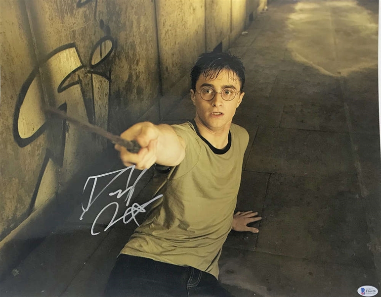 Daniel Radcliffe Signed 16" x 20" Color "Harry Potter" Photograph (Beckett/BAS)