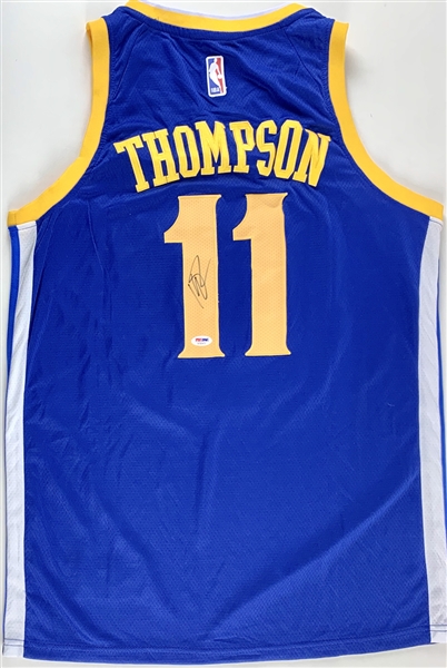 Klay Thompson Signed Golden State Warriors Jersey (PSA/DNA)