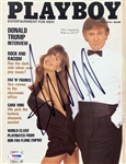 President Donald Trump Rare Signed Playboy Magazine (PSA/DNA)