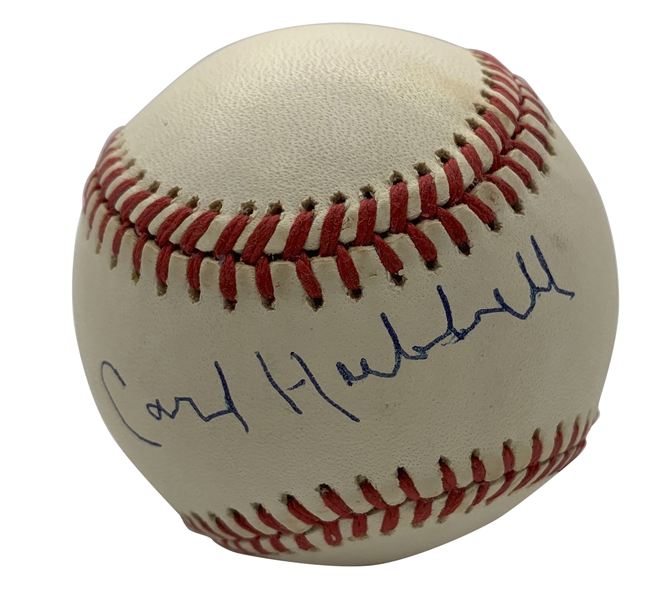 Carl Hubbell Signed ONL Baseball (PSA/DNA)
