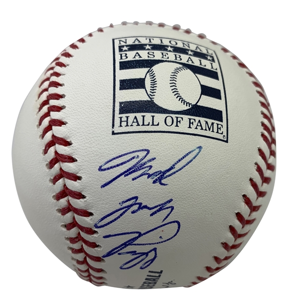 Mike Piazza Rare Full Name "Michael Joseph Piazza" Signed OML Hall of Fame Baseball (PSA/DNA)