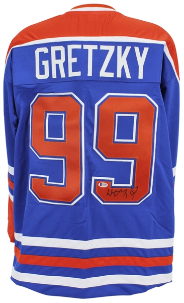 Wayne Gretzky Signed Edmonton Oilers Jersey (Beckett/BAS)