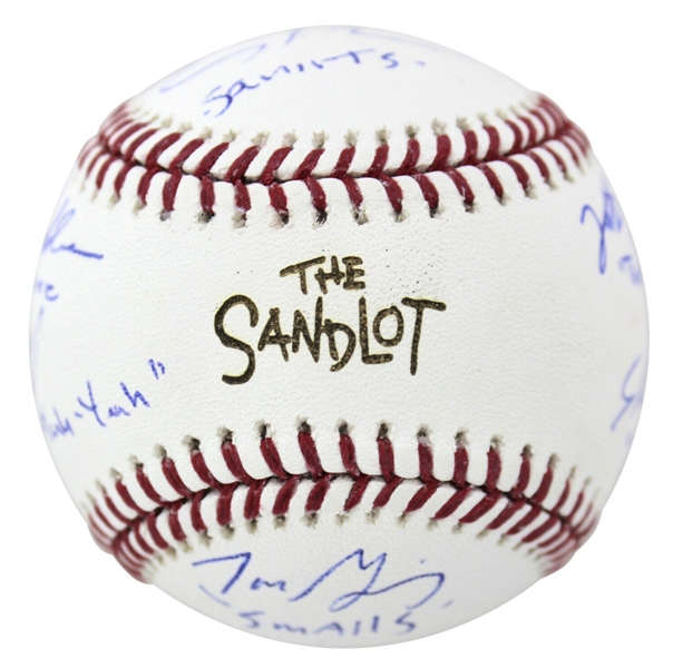 The Sandlot (6) Cast Signed OML Baseball (Beckett/BAS)