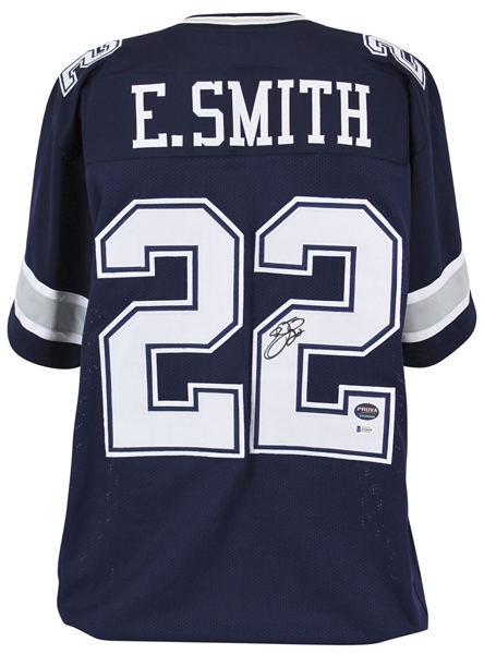 Emmitt Smith Signed Dallas Cowboys Jersey (Beckett/BAS)