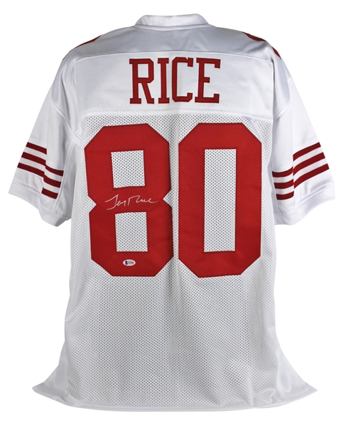 Jerry Rice Signed 49ers Jersey (Beckett/BAS)