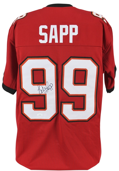 Warren Sapp Signed Tampa Bay Buccaneers Jersey (JSA)