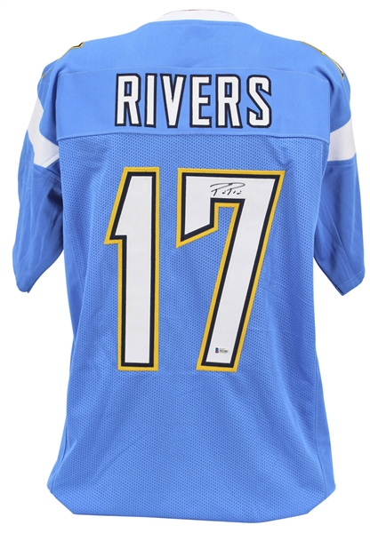 Philip Rivers Signed Los Angeles Chargers Jersey (Beckett/BAS)
