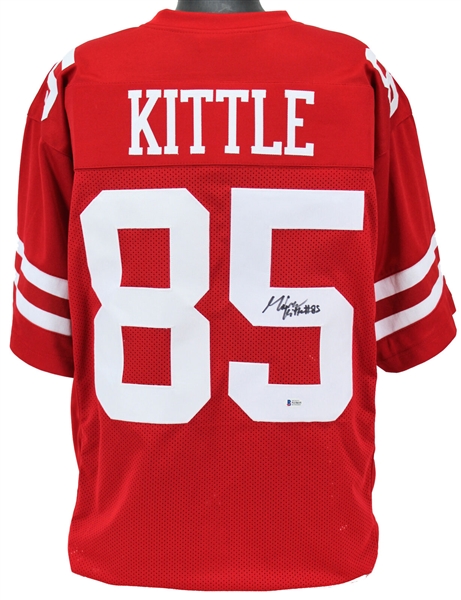 George Kittle Signed San Francisco 49ers Jersey (Beckett/BAS)