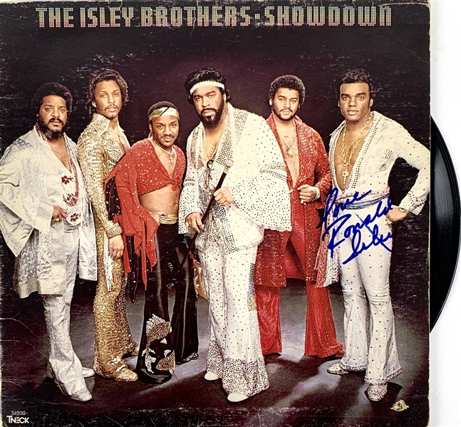 The Isley Brothers: Ron Isley Signed "Showdown" Record Album (JSA)