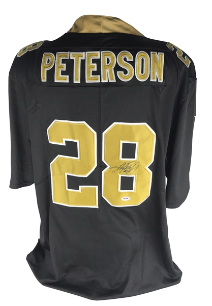 Adrian Peterson Signed NO Saints Jersey (PSA/DNA)