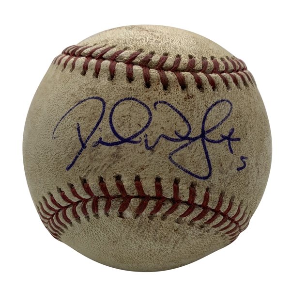 David Wright Signed & Game Used 2009 OML Baseball (MLB)