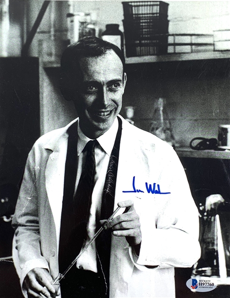 DNA: Dr. James Watson Signed 8" x 10" Photo (Beckett/BAS)