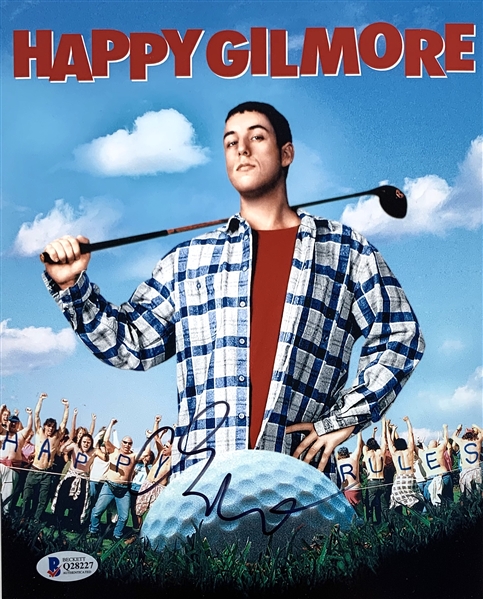 Adam Sandler Signed 8" x 10" Color Photo from "Happy Gilmore" (Beckett/BAS)