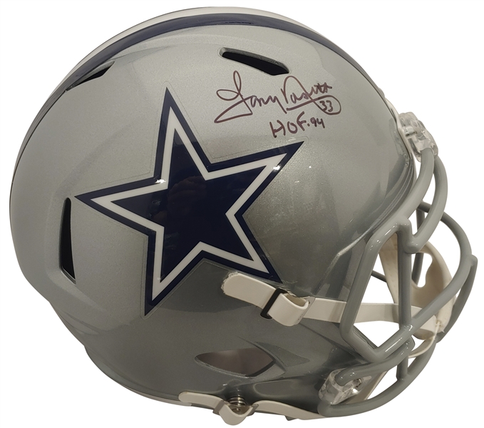 Tony Dorsett Signed Dallas Cowboys Full Sized Speed Helmet (Beckett/BAS)
