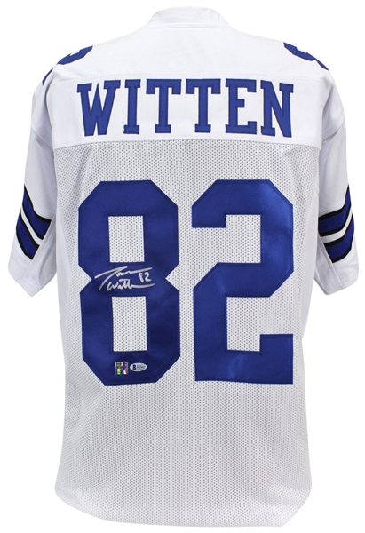 Jason Witten Signed Dallas Cowboys Style Jersey (Beckett/BAS)