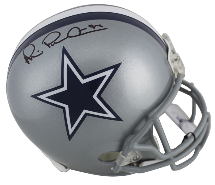 Michael Irvin Signed Riddell Dallas Cowboys Full Size Replica Model Helmet (Beckett/BAS)
