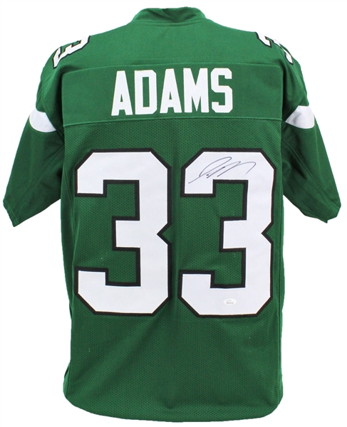 Jamal Adams Signed New York Jets Style Jersey (JSA)