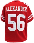 Kwon Alexander Signed San Francisco 49ers Style Jersey (JSA)