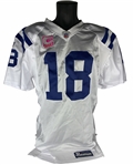 Peyton Manning Game Used & Signed 2009 Indianapolis Colts Jersey During MVP & 14-0 "Season" To Go To 3rd All-Time In TDs!  (PSA/DNA & NFL)