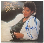 Michael Jackson Near-Mint Signed "Thriller" Album (Beckett/BAS)