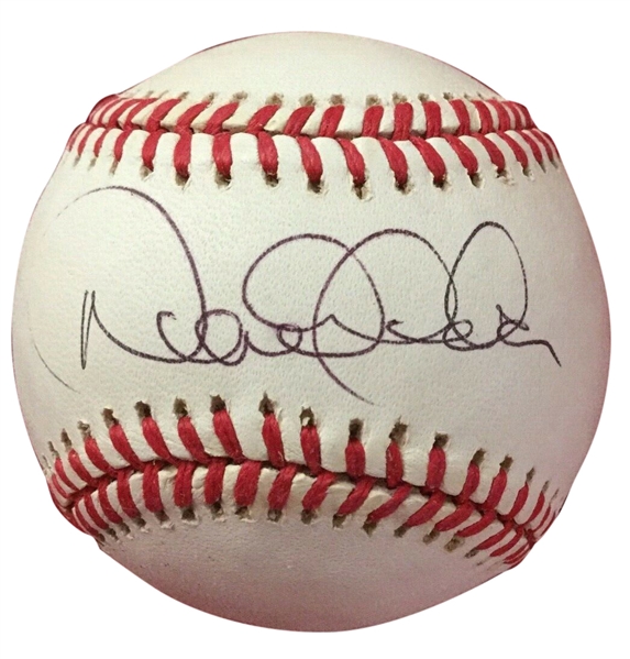 Derek Jeter Rookie-Era Signed OAL Budig Baseball (Beckett/BAS Guaranteed)