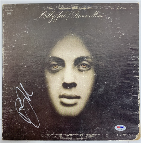 Billy Joel Signed "Piano Man" Album (PSA/DNA)