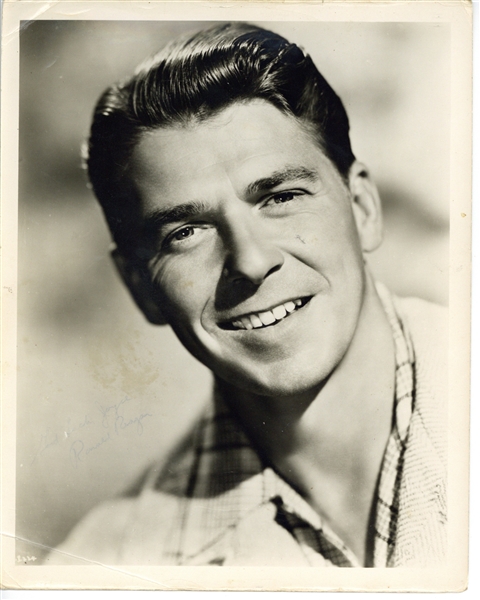 Ronald Reagan Early Signed 8" x 10" Photograph (Beckett/BAS)