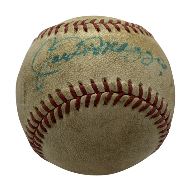 Joe DiMaggio Signed OAL Baseball (JSA)