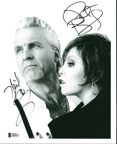 Pat Benatar & Neil Giraldo Signed 8" x 10" Photograph (Beckett/BAS)