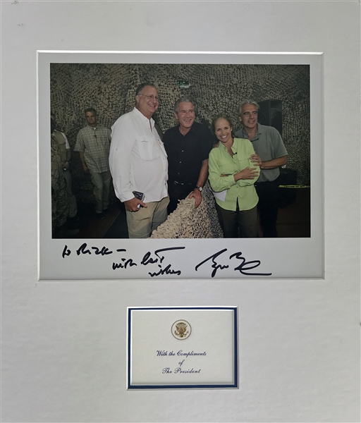 President George W. Bush Signed 8" x 10" Color Photograph (Beckett/BAS Guaranteed)