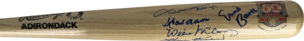 500 Home Run Club Signed Baseball Bat w/ Aaron, Mays & Others! (Beckett/BAS)