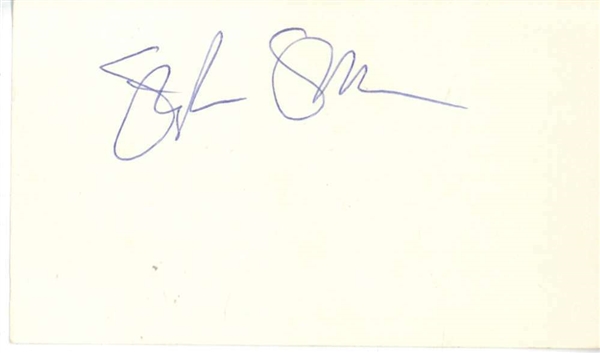 CSN: Stephen Stills Vintage Signed 3" x 5" Index Card (Beckett/BAS)