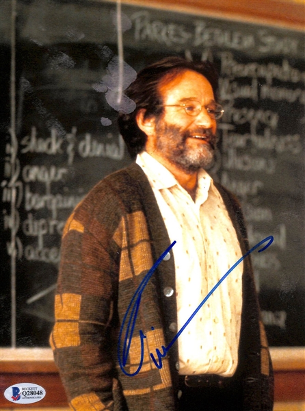 Robin Williams Signed 8" x 10" Color "Good Will Hunting" Photograph (Beckett/BAS)