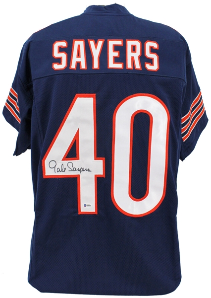 Gale Sayers Signed Chicago Bears Jersey (Beckett/BAS)