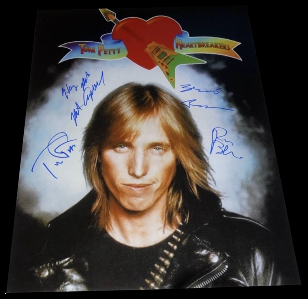 Tom Petty & the Heartbreakers Group Signed Over-Sized 16" x 20" Photograph (ACOA)
