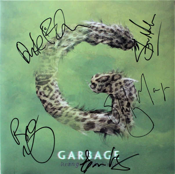 Garbage Group Signed "Strange Little Birds" Record Album (REAL/Epperson)