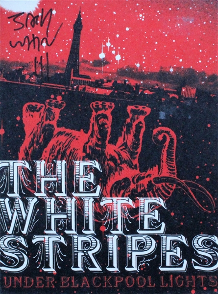 The White Stripes: Jack White Signed "Under Blackpool Lights" DVD (Beckett/BAS)
