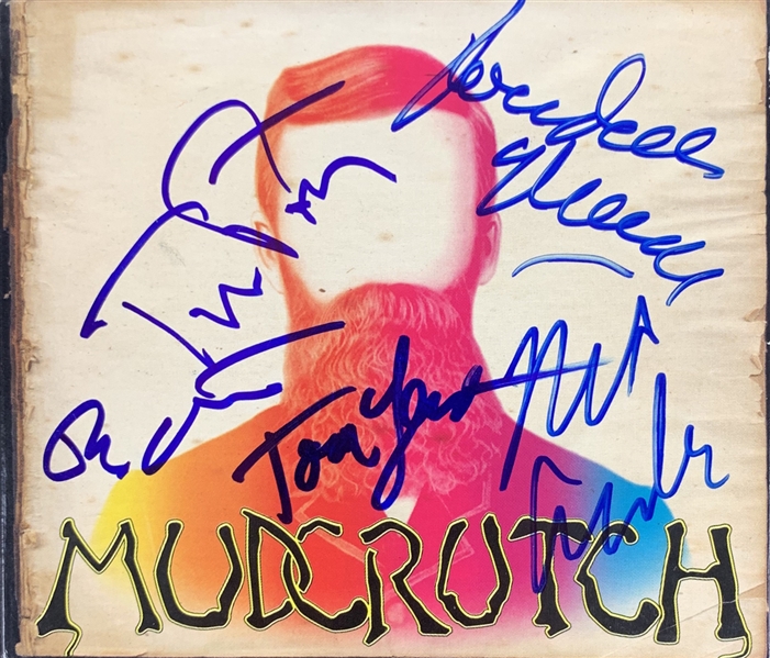Tom Petty & Mudcrutch Signed CD Case Cover (Epperson/REAL)